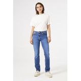 GARCIA Celia Dames Straight Fit Jeans Blauw