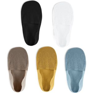 Su.B.dgn Zomer Kousenvoetjes Dames - 5 Pack - Footies Sokken - Stretch - Sneakersokken - One Size Past bij Maat 36-40 - Vijf Kleuren