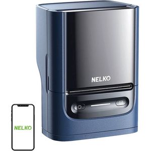 Nelko - PM220 - Mini-Etikettenprinter - Blauw - Compact