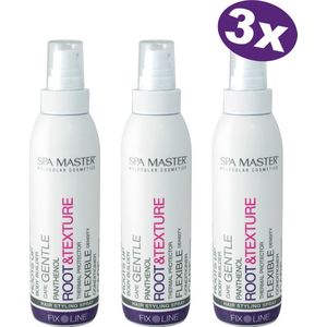 Spa Master Heat Protection & Hair Styling Spray Voordeelverpakking 3 stuks - Styling & Hittebescherming - UV-filter & Fixatie - Voor Föhn, Krultang & Stijltang - Salonkwaliteit Voor Thuis - 3x200ml