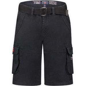 Heren Korte Broek Zakken Geographical Norway Pionec Zwart - 3XL