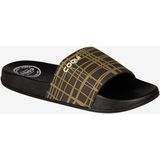 Coqui flexi 6261 zwartbruine heren slippers maat 41