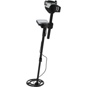 vidaXL - Metaaldetector - auto-tune - 18 - cm - zoekdiepte - met - pinpoint