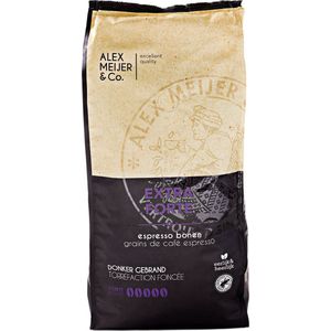 Alex Meijer Espressobonen extra forte UTZ - Zak 1 kilo