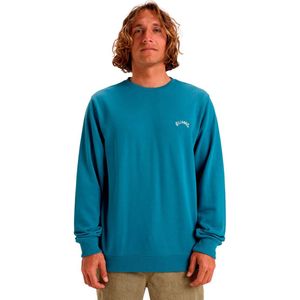 Billabong - Arch Cr Sweatshirt - Zwart - Katoen en Gerecycled Polyester