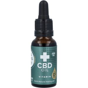 DNH - CBD olie 8% 20ML met Vitamine D3 - Full Spectrum - Rijkste in terpenen - Meest gevarieerde cannabinoïden - Beste Entourage Effect