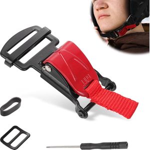 Snelsluiting Kinbandclip Helm Kit - Motorhelm Accessoires - D-ring Compatibel - Ontkoppeling Trekgesp .
