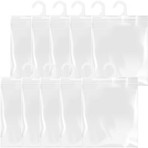 30 Pcs Headphone Storage Bag with Hook Dustproof Sealed Bags for Classroom Library Pharmacy Laundry Room