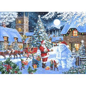 Legpuzzel - 500 stukjes - Kerstmis no 14 - Seeing Double - The House of Puzzles