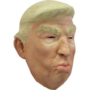 Partychimp Donald Trump Volledig Hoofd Masker Halloween Masker voor bij Halloween Kostuum Volwassenen Carnaval - Latex - One size