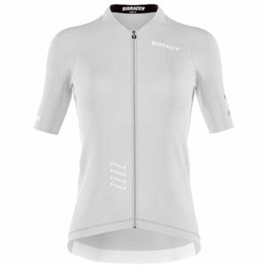 Bioracer Icon Korte Mouw Wielertrui Grijs XL Vrouw