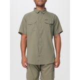 Blouse Columbia Men Utilizer II Solid Short Sleeve Stone Green-XL
