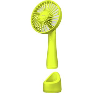 Trust Ventu-Go - Geel - Mini Ventilator - Oplaadbaar