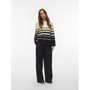 VERO MODA - VMSABA LS O-NECK STRIPE PULLOVER GA NOOS - Dames - Gebreide truien