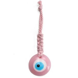Akyol - Roze Evileye – evil - eye - blauwe evileye - blauwe oog hanger - geluk-evil eye - boze oog - bescherming - boze oog hanger - turkse oog -nazar boncuk - cadeau voor vriendin - cadeau voor dame - nazar - evil eye hanger