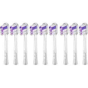 Laifen Wave - Opzetborstels - Ultra Whitening - 9 stuks - Transparant TPU