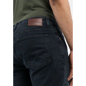 camel active Relaxed Fit 5-Pocket Jeans met lichte used effecten - Maat menswear-31/34 - Dunkelblau