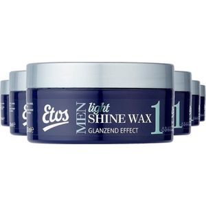 Etos Haarwax - shine - light - 6 x 150 ml - voordeelverpakking