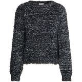 Usha - Lurea - Trui - Grijs / Zwart Gemêleerd / Wit