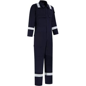 Dapro Safety Roughneck Multinorm Zomer Overall - Maat 56 - Marineblauw - Vlamvertragend , antistatisch , vlamboog en lasnorm