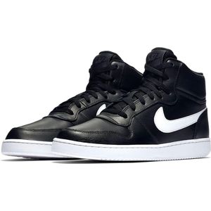 Nike Ebernon Mid  Sneakers - Maat 40 - Mannen - zwart/wit