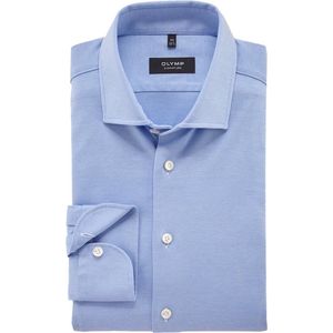 OLYMP - Signature Overhemd Jersey Lichtblauw - Heren - Maat 39 - Modern-fit