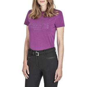 Equiline Shirt Cleoc Violet - L | Zomerkleding ruiter
