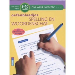 Tijd voor huiswerk - Oefenblaadjes spelling en woordenschat 9-10 jaar