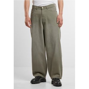 Urban Classics - Tapered Heavy Ounce - Baggy Jeans - Paleolive - 7/8 Lengte