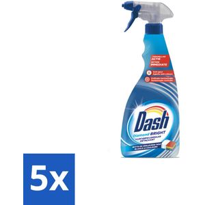 5 x Dash - Vlekverwijderaar - Vloeibaar - Krachtige Reiniging - 750 ml - Vlekverwijderaar - Vlekken Verwijderen - Wasmiddel - Wasbeurt - Wasbehandeling