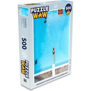 Puzzel Zomer - Zwembad - Water - Legpuzzel - Puzzel 500 stukjes