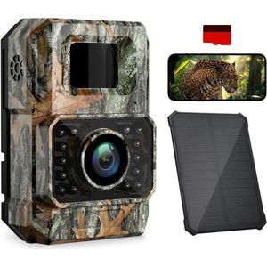 Lexium Wildcamera voor Buiten - Wildcamera met Nachtzicht - WiFi - Hoge Resolutie - Waterdicht - Wild Camera - Premium