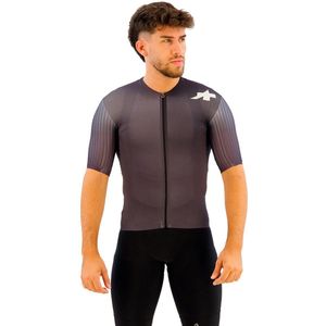Assos Equipe Rs S11 Korte Mouw Wielertrui Grijs S Man