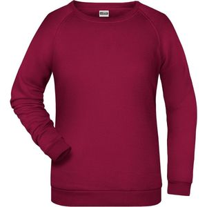 James And Nicholson Dames/dames Basic Sweatshirt (Wijn)