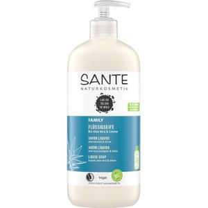Sante - Liquid soap - Vloeibare zeep - Biologisch - Aloe vera & lime - 500ml