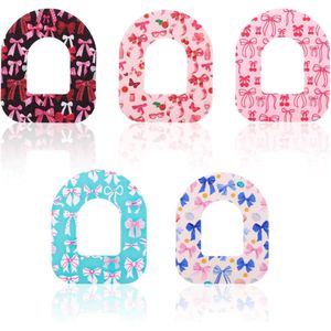 25 Stuks Zelfklevende Patches - Omnipod 5 - Waterproof Insulin Sensor Cover - Sweatproof Glucose Meter Protector Stickers - Adhesive Tape Compatible met Omnipod 5 Overpatches (Tie Styles)