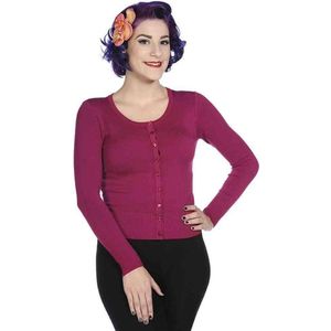 Dancing Days - Getaway Cardigan - XL - Rood