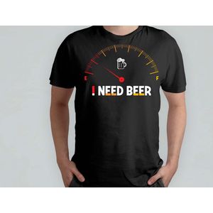 I Need beer - T Shirt - Beer - funny - HoppyHour - BeerMeNow - BrewsCruise - CraftyBeer - Proostpret - BiermeNu - Biertocht - Bierfeest