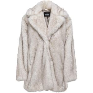 ONLY - ONLDAWN LIFE FAUX FUR COAT CC OTW - Dames - Gewatteerde Jas