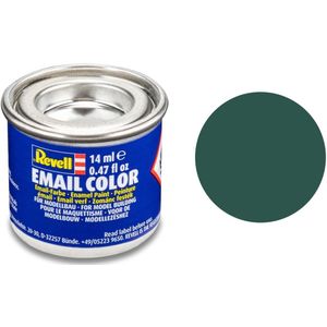 Revell #48 Sea Green - Matt - RAL6028 - Enamel - 14ml Verf potje