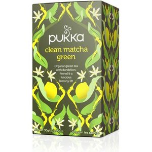 Pukka clean matcha green Thee