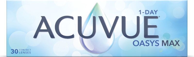 Acuvue - Oasys Max 1-Day - Daglenzen - Transparant - Silicone Hydrogel