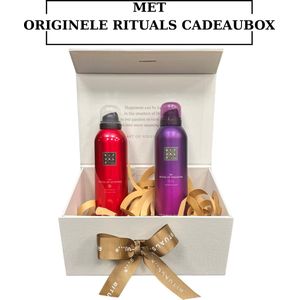 Rituals - Ayurveda - Yozakura - Geschenkset - 2X Shower Gel a 200 ml = 400 ml in Originele RITUALS Cadeaubox - Douchegel - Doucheschuim
