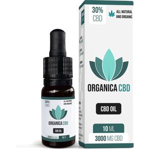 Organica CBD Olie 30% - 3000mg CBD - 10ml