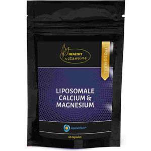 Liposomale Calcium & Magnesium - 60 Vegan Capsules - LipoCellTech™