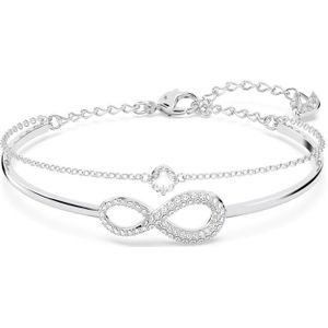 Swarovski Infinity Dames armband - bangle Metaal - Zilverkleurig