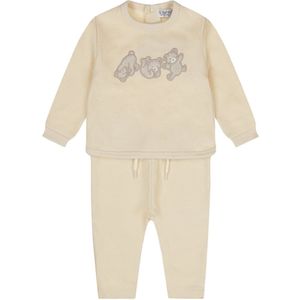 Dirkje-Meisjes 2 pce babypakje ls-Off white