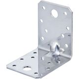 Alberts - Hoekfitting voor Zware Lasten - Roestvrij Staal - 25x - 70 x 70 x 55 mm