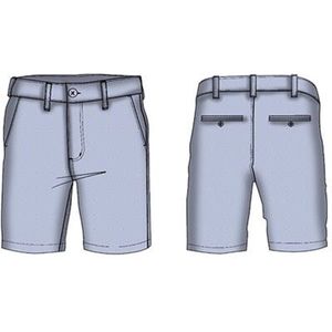 Korte chino met elastische satijn voor babyjongen Guess