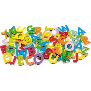 Djeco houten magneten 83 small letters